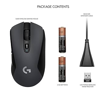 Amazon.com: Logitech G603 LIGHTSPEED Wireless Gaming Mouse